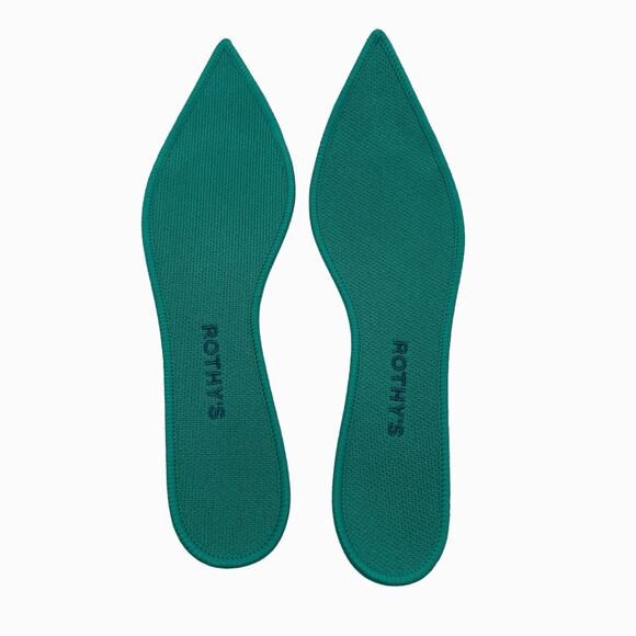 Rothy's The Point in Water Poppy Flats Women’s Size 13‎ - Picture 9 of 12